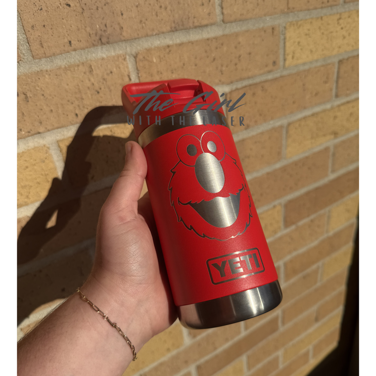 Elmo Laser Engraved Yeti Rambler JR