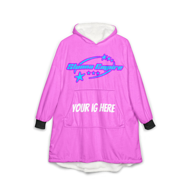 Stunna Stars Hooded Blanket (Pink)