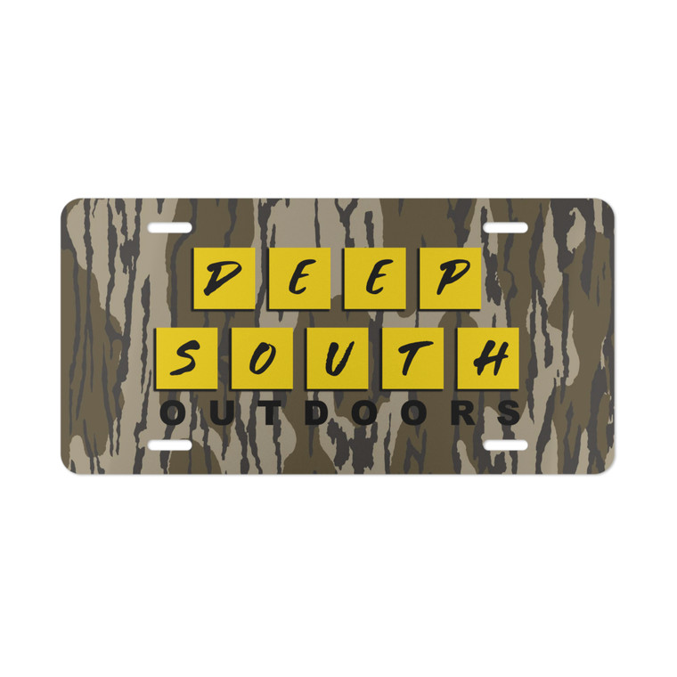 Deep South Early Mornin Late Nights License Plate