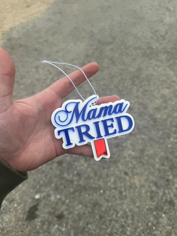 Mama Tried Car Charm