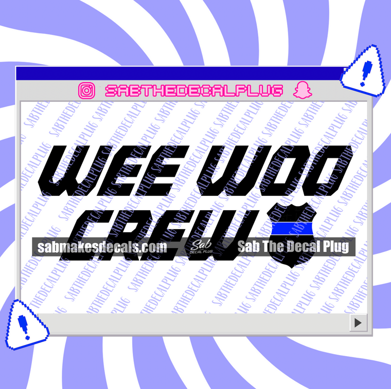 Wee Woo Crew - Police