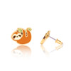 Girl Nation Sloth Hypoallergenic Stud Earrings