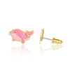 Dazzing Dolphin Hypoallergenic Stud Earrings for Girls