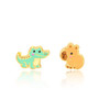 Girl Nation Crocodile & Capybara Perfect Pair Earrings