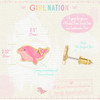 Size of Dazzling Dolphin Earrings