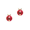 Little Ladybug Cutie Enamel Stud Earrings