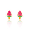 Girl Nation Watermelon Popsicle Stud Earrings