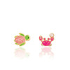 Beach Buds turtle crab Perfect Pair Earrings