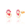 Snowman Earrings