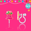 Jingle Bell Delight Holiday Clip On Earrings