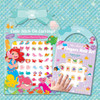 Mermaid Cutie Stick-On Earrings and Lil' Fingers Nail Art Gift Set