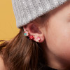 LadyBug Deer Snail Cutie Clip-on Earrings on Model