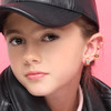 Gumball Clip-on Earrings on Girl