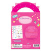 Back of Girl Nation Believe in Magic Tattoo Jewelry packaging with instructions