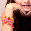 Color Me Happy multiple Bracelets on Model