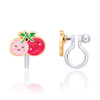 Cherry Clip On Earrings
