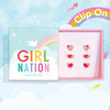 Sweet Hearts Clip On Earring Gift Set