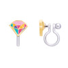 Princess Jewel Clip On Earrings
