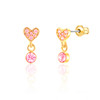 Little Luxe Heart Drop Earrings