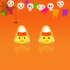 Candy Corn Cutie Stud Earrings