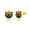 Purr-fectly Spooky Stud Earrings