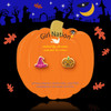 Pumpkin Magic Earrings on Pumpkin Card