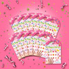 Flower Nail Sticker Party Favor Set of 12