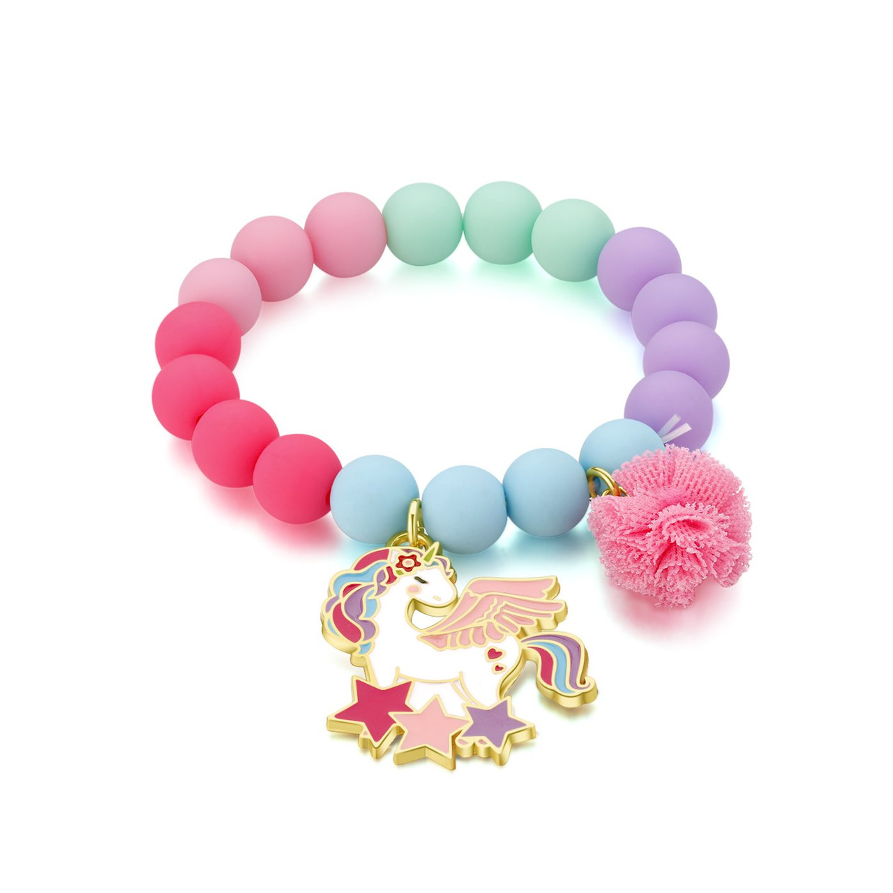 Diy Charm Bracelet Making Kit, Unicorn Bracelet Kit, Mermaid Candy Unicorn  Crafts Gifts For Girls Teens Age 8-12 Christmas Birthday Gift For Girls