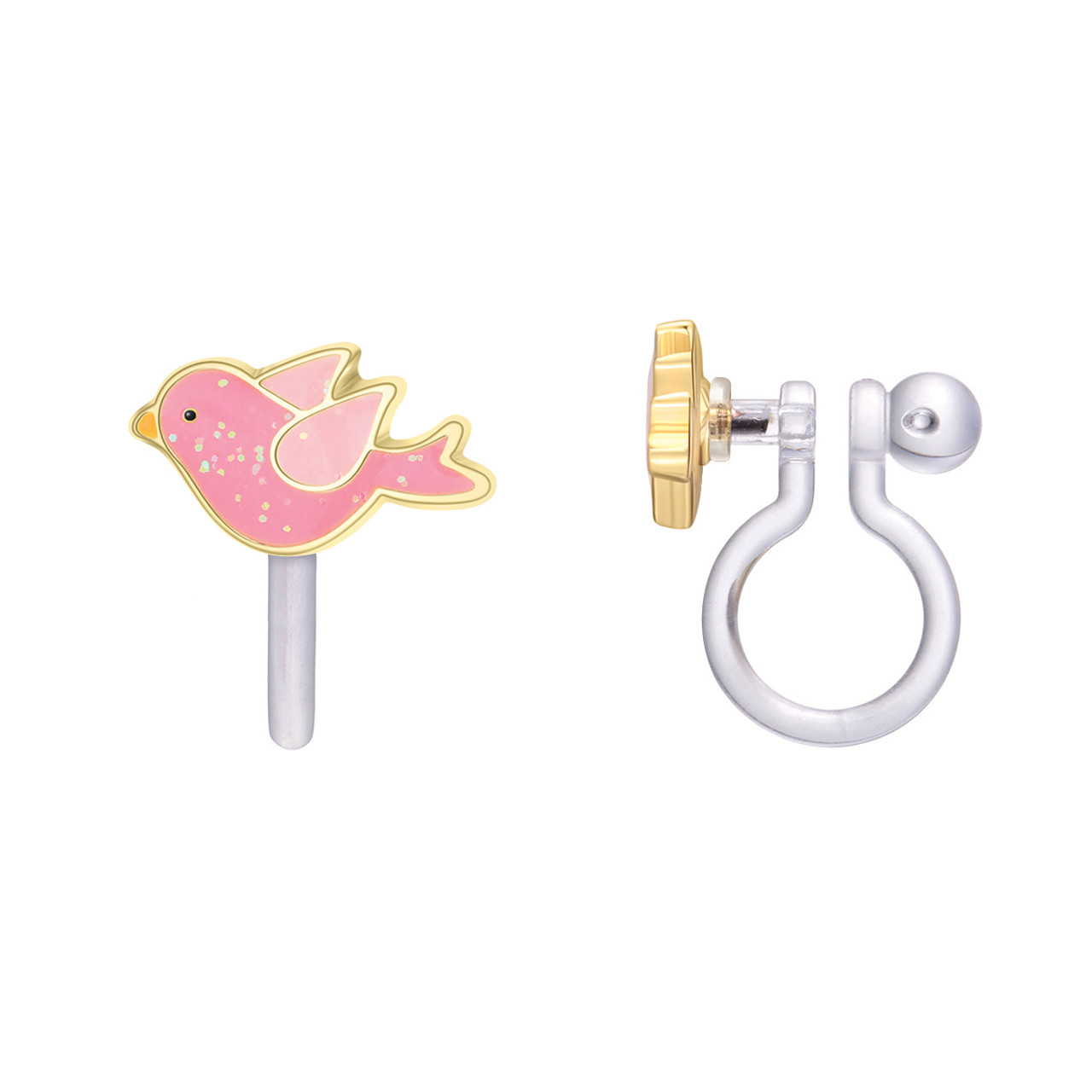 Buy Trendilook Pink Plastic Tik-Tak Clip-on Earrings for Girls at Amazon.in