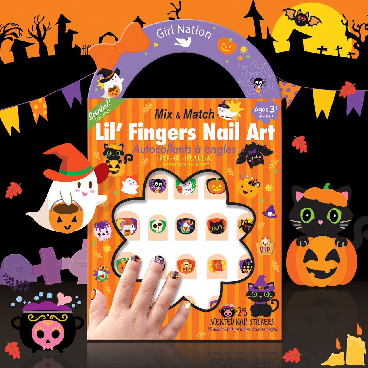 Lil' Fingers Nail Art- Halloween Nail Stickers lil-fingers-nail-art-halloween-nail-stickers