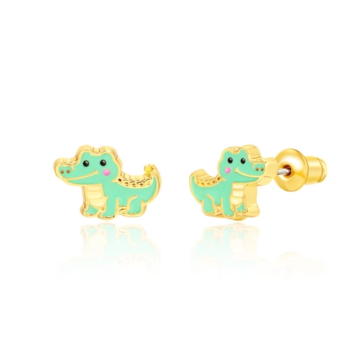 Girl Nation Crocodile Earrings
