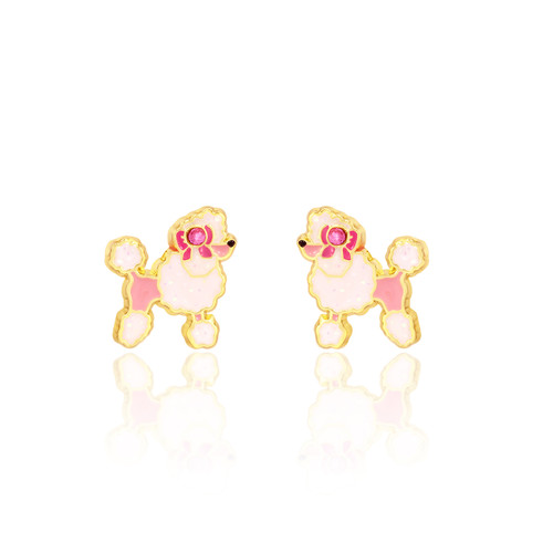 Hypoallergenic Poodle Earrings