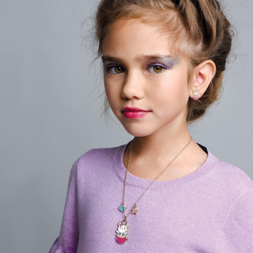 Girl Nation Bunny Mermaid Stud Earrings Girl Nation Bunny Mermaid Stud Earrings