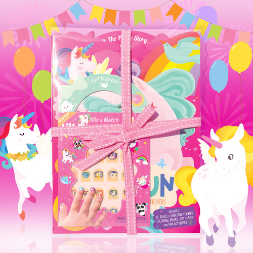 Activity and Nail Sticker Gift Pack Activity and Nail Sticker Gift Pack