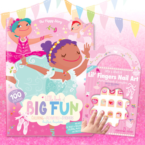 Little Book of Big Fun and Nail Stickers Little Book of Big Fun and Nail Stickers