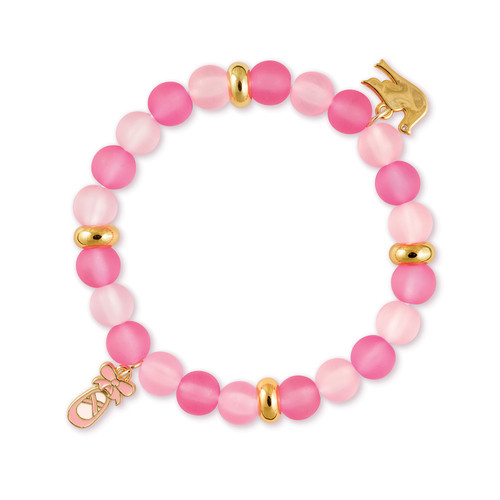 Color Me Happy Pink Ballet Shoe Bracelet Color Me Happy Pink Ballet Shoe Bracelet
