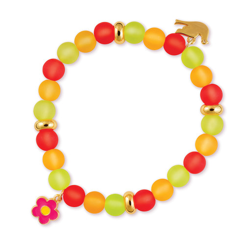 Color Me Happy Flower Power Bracelet