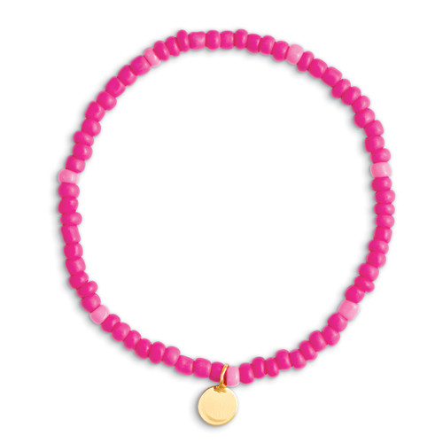 Hot Pink Mini Beads Bracelet Hot Pink Mini Beads Bracelet