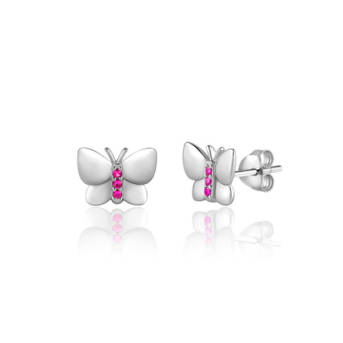 925 Sterling Silver Butterfly Earrings 925 Sterling Silver Butterfly Earrings