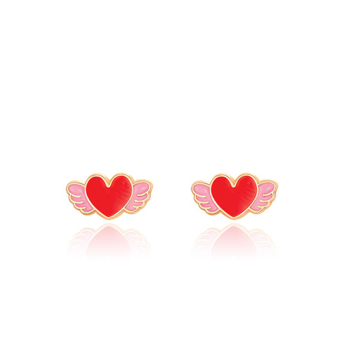 Girl Nation Angel Heart Earrings Girl Nation Angel Heart Earrings