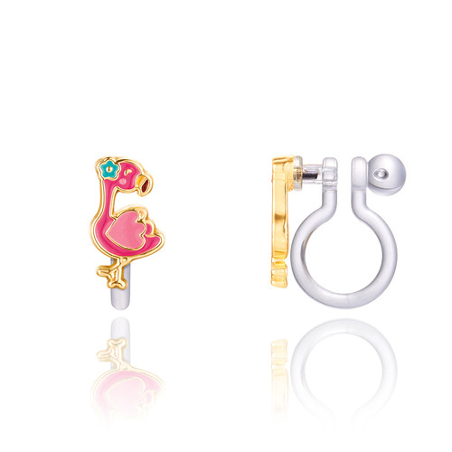 Flamingo Clip On Earrings Flamingo Clip On Earrings