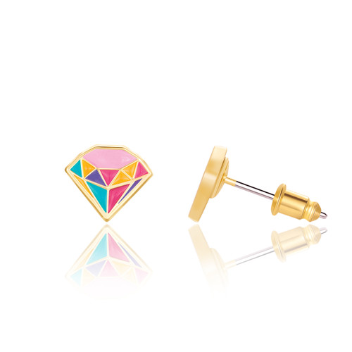 Princess Jewel Stud Earrings