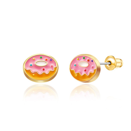 Berry Donut Studs
