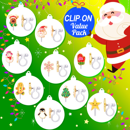 Girl Nation Holiday Clip On Value Gift Set Girl Nation Holiday Clip On Value Gift Set