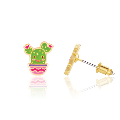 Cactus Stud Earrings