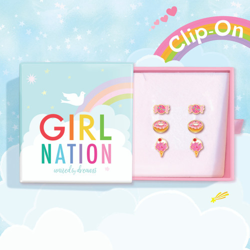 Sweet Shoppe Clip On Earring Gift Set