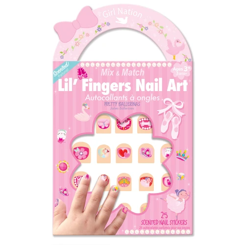 Ballerina Nail Stickers