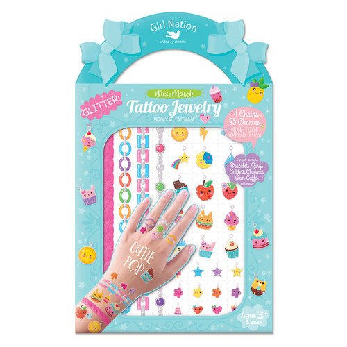 Cutie Pop Tattoo Jewelry