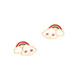 Cloud Luvs Rainbow Cutie Enamel Stud Earrings by Girl Nation