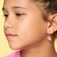 Crystal Butterfly Leverback Earrings